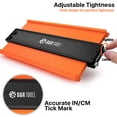 thumbnail image 5 of Contour Gauge with Lock Wider Shape Duplication Gauge Tool 5” & 10”, Template Tool with Adjustable Lock Precisely Copies Irregular Shapes for Flooring Contour Gauge Duplicator D&R Tools, 5 of 7