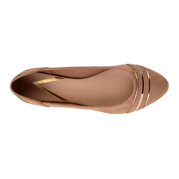 Zapatos Dama Clasben Dalia Textil Beige