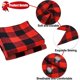 thumbnail image 3 of Pack Dog Bandana Christmas Classic Plaid Pet Bandana Bufanda Triangle Bib Bandana Ropa para mascotas Accesorios para perros pequeños Adepaton Ropa para Perro, 3 of 5