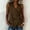 Brown, variant on Womens Linen V Neck Wrap Tank Tops Side Tie Knot Sleeveless Blouse Summer Casual Loose Draped Front Tunic Shirts Lightweight Boho Beach Fashion Vest Tops