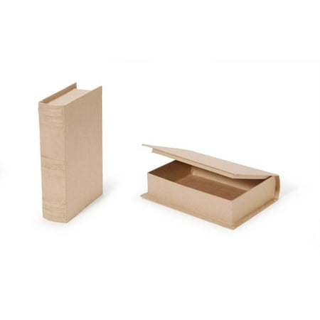 Paper Mache Book Box: Large (Best Paper Mache Paste)