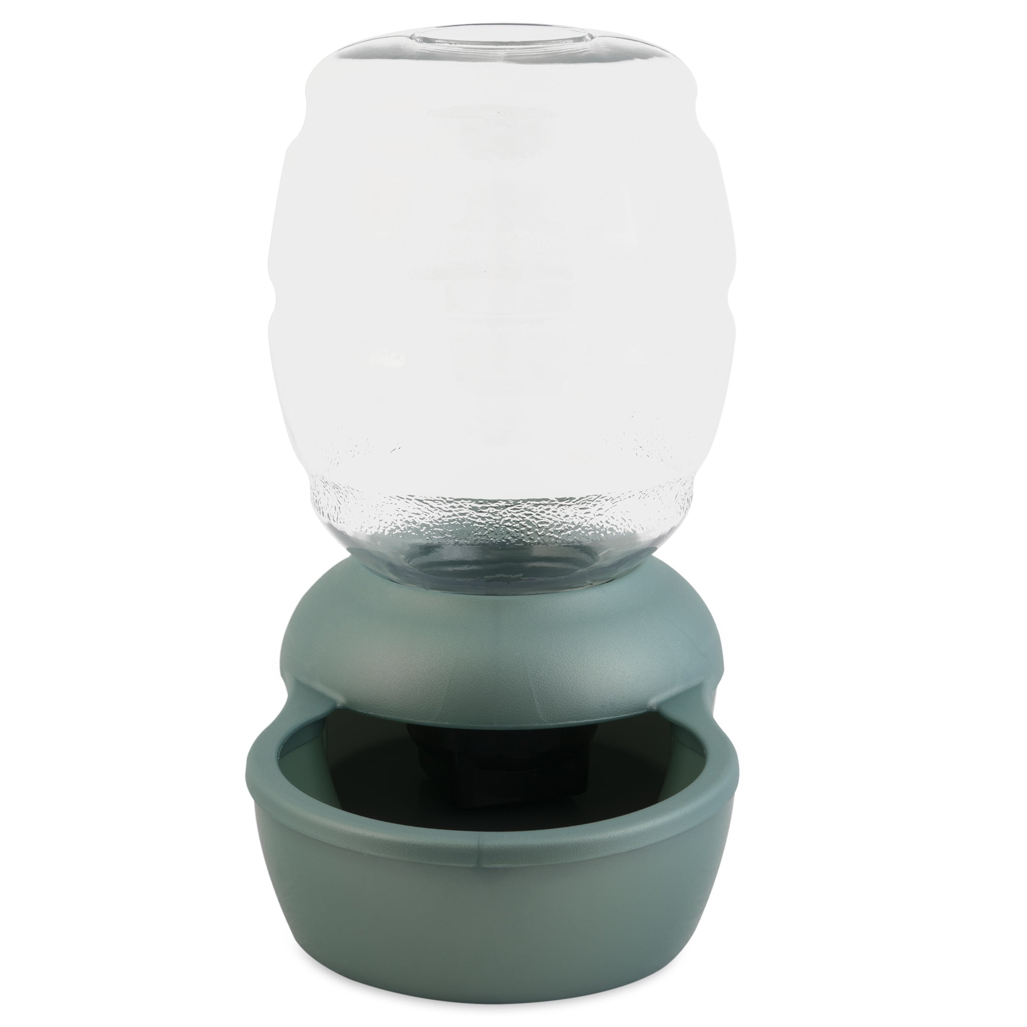 Petmate Replendish Gravity Pet Waterer with Microban for Cats and Dogs, Green, 4 Gallons