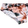 thumbnail image 7 of Firpearl Women's Black One Piece Bathing Suit Ruched Tummy Control Swimsuit, 7 of 7