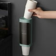 thumbnail image 3 of Cup Dispenser under $5! Kadlawus Cup Dispenser, Cup Holder for Water Dispenser with Adhesive Board, Paper Cup Organizer for Home Office Gym, Wall Mounted Cup Dispenser Holds 40 Cups, 3 of 6