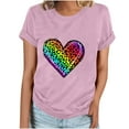 thumbnail image 2 of Fankiway T-Shirt Décontracté à Manches Courtes et Col Rond Imprimé Mode Carnaval pour Femmes, 2 of 4