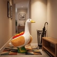 thumbnail image 3 of AZXY Fun Hot‑Dog Novelty‑Style Porch Goose Outfit, Fits 23 Inch Porch Goose Statue, Goose Clothes for Cement Goose, Goose Clothing, Playful Outdoor Decor for Yard Patio Front Porch Garden, 3 of 7