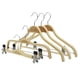 thumbnail image 3 of Cateissary 10 paquetes/lote de perchas para ropa que ahorran espacio conveniente para perchas de ropa con gran capacidad de carga Almacenamiento y organización del hogar Para mujer tela 38cm, 3 of 6