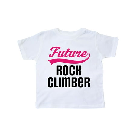 

Inktastic Future Rock Climber Gift Toddler Toddler Girl T-Shirt