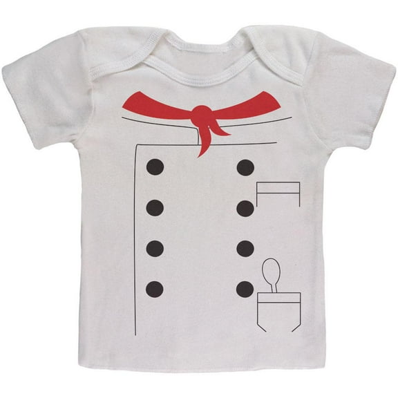 Halloween Chef Costume Baby T Shirt White 12 Month