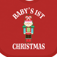thumbnail image 4 of Inktastic Babys 1st Christmas Nutcracker Boys or Girls Baby Bib, 4 of 4
