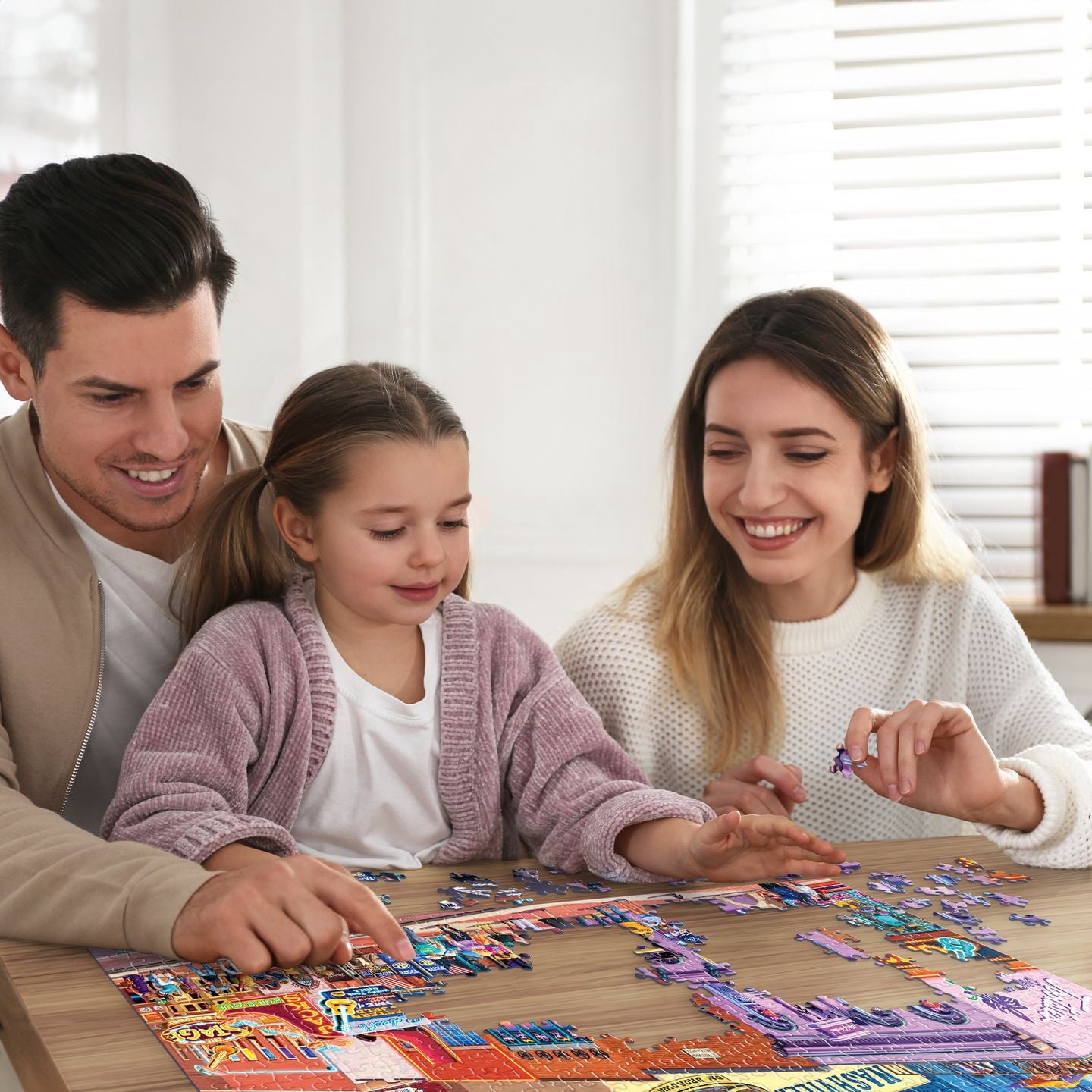 Nashville Music City - 500 Piece Boardwalk Jigsaw Puzzle
