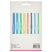 Boye Crochet Hook Aluminum Set D,E,F,G,H,I,J,K Multicolor