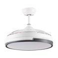 thumbnail image 2 of Ventilador De Techo Blanco Luz Led 3 Tonos Aspas Extraíbles con control., 2 of 6