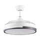 thumbnail image 2 of Ventilador De Techo Blanco Luz Led 3 Tonos Aspas Extraíbles con control., 2 of 6
