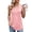 Pink, variant on U‑Neck Loose Sleeveless Tank Solid Color Soft Cotton‑Blend Breathable Relaxed Fit Versatile Layering Piece For Summer Loungewear Beach Brunch Travel And Everyday Casual Wear, Tank Top Wine M