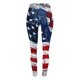 thumbnail image 5 of Gibobby Pantalones de yoga Mujeres Casual Cuatro de julio Día de la Independencia Impreso Deportes Leggings Pantalones largos(Rojo de la sandía,CH), 5 of 5