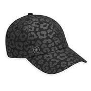 Gaiam Women's Classic Fitness Hat, Leopard Print Black, One Size