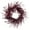 Burgundy, variant on Vickerman 24" Silver Artificial Eucalyptus Glitter Wreath.