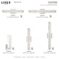 thumbnail image 3 of Livex Lighting - Fulton - 20W LED ADA Bath Vanity in Modern Style - 4.38 Inches, 3 of 15