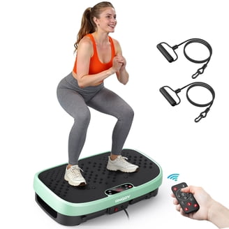 Bestco Upgraded Fitness Slim Full Body Crazy Fit Massage Vibration Machine  Platform with Arm Straps