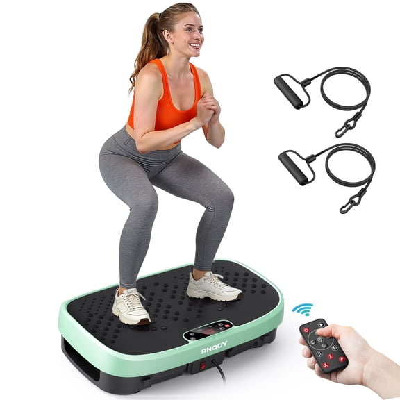Anqdy Vibration Platform Exercise Machine Magnetic Acupoints Full Body for Lymphatic Drainage