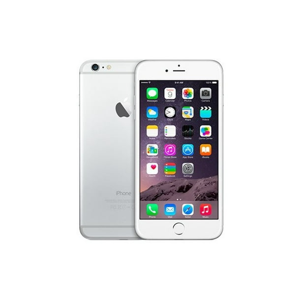 iPhone 6 Plus 64GB Silver (Verizon Unlocked) Refurbished A+ - Walmart