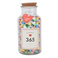 thumbnail image 1 of 365 cápsulas con mensaje en blanco, bonitas cápsulas con mensaje en blanco, regalo con botella de vidrio para novio y novia., 1 of 14