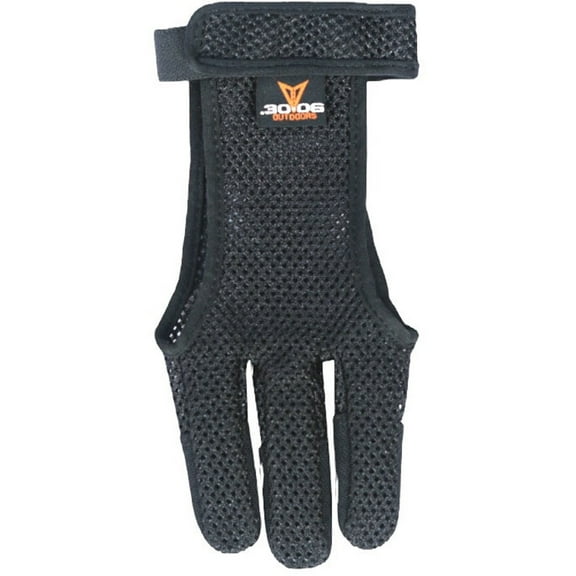30-06 Mesh Shooting Glove 3 Finger Black 2XL