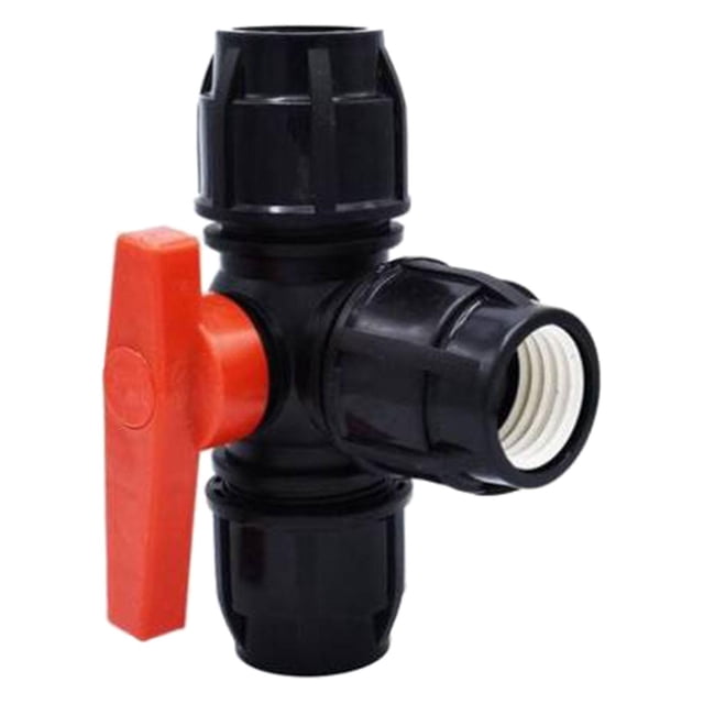 Conector rápido Baoblaze Válvula de bola plástico 32 mm