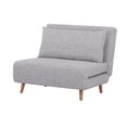 thumbnail image 1 of MUNDO IN MUEBLES Sofá Cama Génova L279 Gris | Sofá Compacto y Funcional | Asiento y Respaldo Acolchados con Tela Suave | Estructura Resistente de Madera | Diseño Plegable, 1 of 8