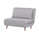 thumbnail image 1 of MUNDO IN MUEBLES Sofá Cama Génova L279 Gris | Sofá Compacto y Funcional | Asiento y Respaldo Acolchados con Tela Suave | Estructura Resistente de Madera | Diseño Plegable, 1 of 8
