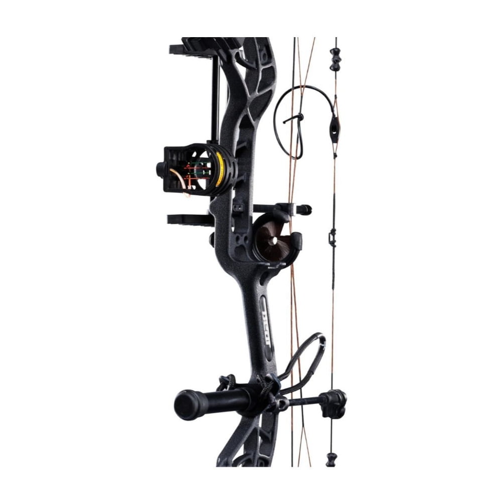 Bear Archery Cruzer G4 RTH Right-Handed Ready to Hunt 315FPS Compound Bow with 10 to 70lb Draw Weight (Shadow)
