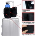 thumbnail image 2 of Matsuzay Portavasos de viaje para equipaje, organizador de botellas de agua, soporte de almacenamiento, Maleta portátil con manos libres, funda para Almacenamiento y organización del hogar Matsuzay HA064162-00B, 2 of 6