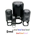 thumbnail image 1 of Einstein Equation for Energy and Mass Formula Self-Inking Rubber Stamp Ink Stamper - Fuchsia Ink - Small 3/4 Inch, 1 of 7