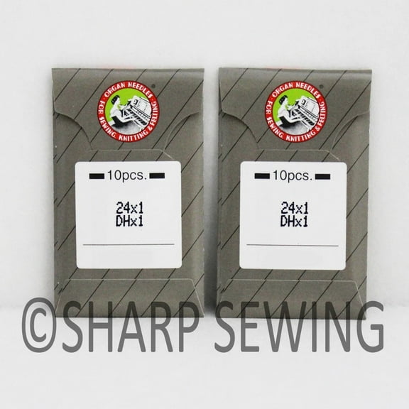 Teamwork 20 ORGAN 24x1 NEEDLES SIZE#11 fits SINGER 19, 20, 24, 25, 26, 240W, 240K, 410W10