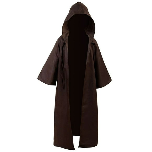GOLDSTITCH Men & Kids Tunic Hooded Robe Cloak Knight Fancy Cool Cosplay Costume
