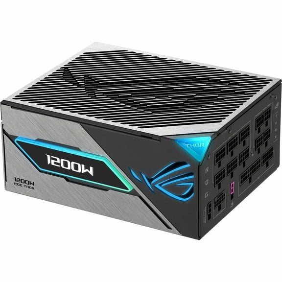 Asus ROG ROG Thor 1200W Platinum III - Internal - 120 V AC, 230 V AC Input - 3.3 V DC, 5 V DC, 12 V DC, -12 V DC, 5 V SB Output - Active PFC - 1 +12V Rails - PCI Express Connector - 1 Fan(s) - 92% ...