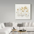 thumbnail image 3 of Trademark Fine Art 'Wildflowers II Yellow on White' Canvas Art by Lisa Audit, 3 of 3