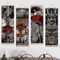 thumbnail image 2 of Japanese Samurai Ukiyo-e Scroll Poster, 2 of 2