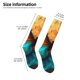 thumbnail image 2 of Balery Vibrant Rainbow Butterfly A Calcetines novedosos Calcetines deportivos Calcetines hasta la rodilla Calcetines de algodón Calcetines originales y geniales, 2 of 6