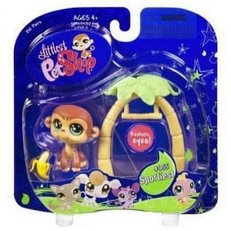 Littlest Pet Shop Lps Monkey With Swing