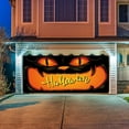 Garage Themed Banner With Haunting Graphics For Car Enthusiasts