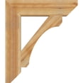 thumbnail image 3 of Ekena Millwork 6"W x 28"D x 32"H Legacy Slat Rough Sawn Bracket, Western Red Cedar, 3 of 4
