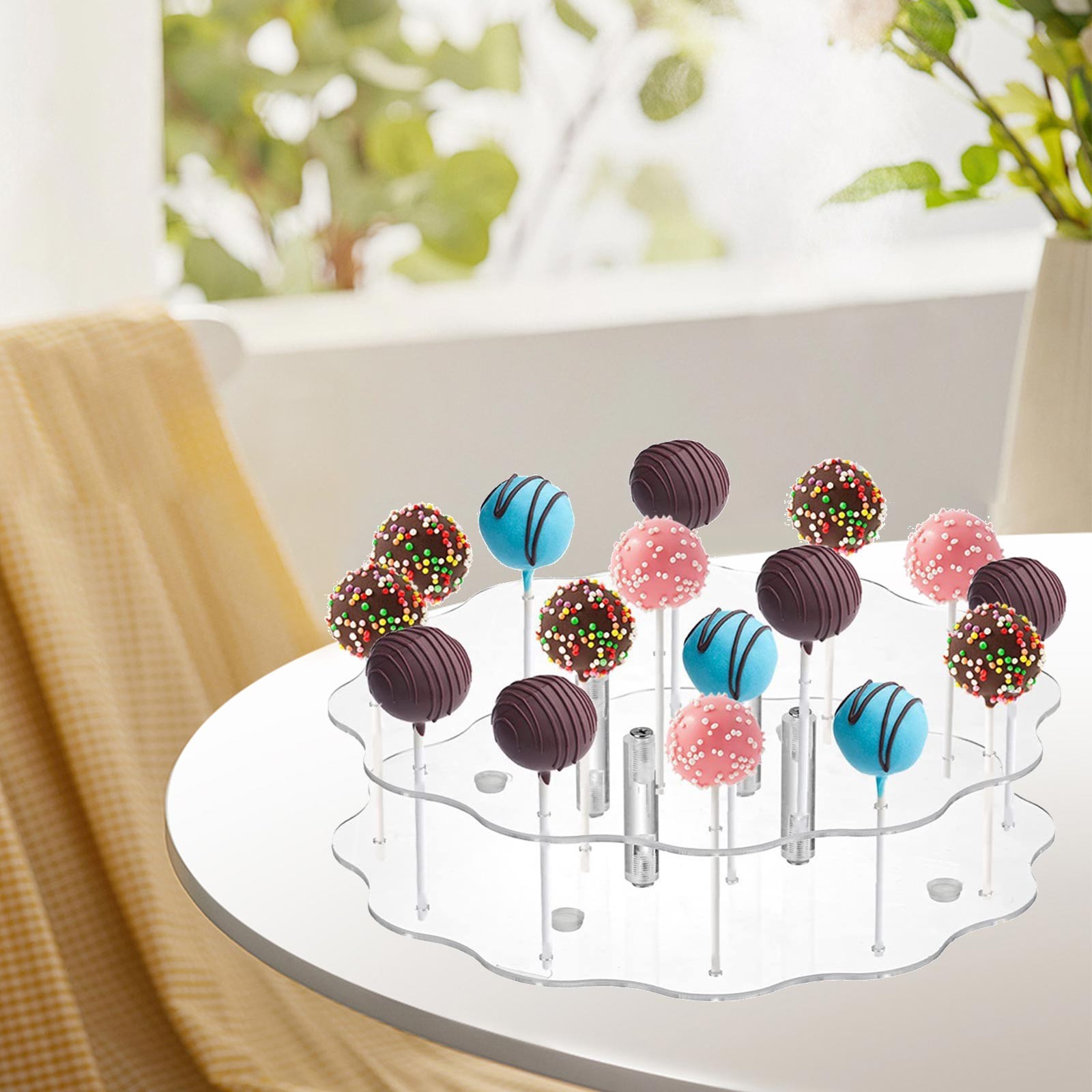 Ewgqwb Storage Rack Acrylic Lollipop Holder Acrylic Cake Popular Holder ...