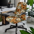 thumbnail image 2 of Whosucclay Sunflower Daisy Print Computer Office Chair Cover, Removable Desk Chair Cover Non Slip Chair Cover for Office Chair Modern High Back Chair Slipcover-L, 2 of 7