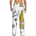 thumbnail image 3 of Haiem Gnome Sweet Honey Men's Pajama Pants Ultra Lightweight Pjs Bottoms Sleepwear Bottom Pants with Pocket Drawstring-XX-Large, 3 of 9