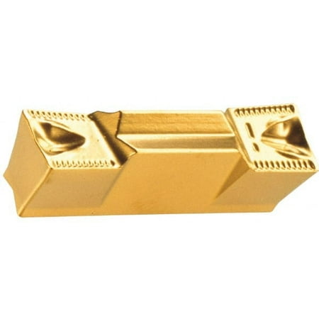 

Iscar 4002GRIP Y Grade IC08 4mm Cutting Width Carbide Grooving Insert 2.4mm Max Depth of Cut Neutral 0.2mm Corner Radius Uncoated