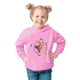 thumbnail image 2 of Gibobby Sudadera de cuello redondo de manga larga de algodónSudadera de forro polar para niños y niñas(Rosa, 4-5 Años), 2 of 4