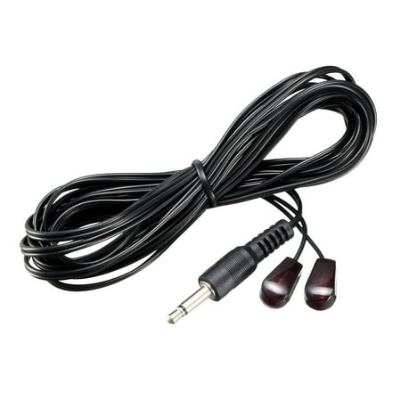 3 Meter Wire Splice - Dual Head 3.5mm Jack IR Emitter 3 Meter Cable 10-18m Receiving Distance