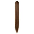 thumbnail image 2 of AynnQueen Ponytail Extension Claw Clip in Pony Tails Hair Extensions Synthetic Wavy Straight Secret Ponytail Hairpiece 18/21 Inch, 2 of 5
